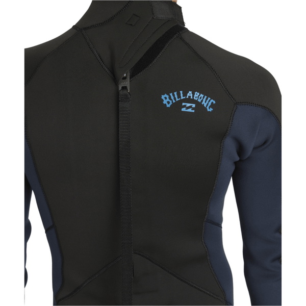 2026 Billabong Junior Absolute 4/3mm Back Zip Wetsuit 24CW211603 - Ocean